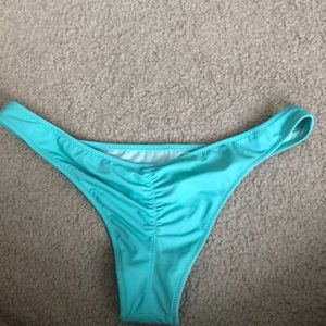 Turquoise Victoria’s Secret cheeky bottoms
